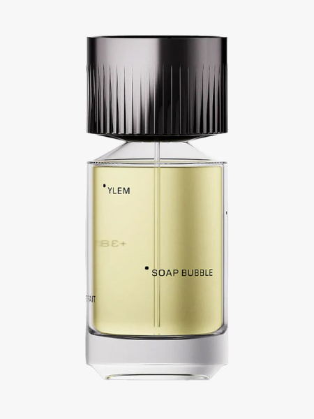 Ylem Parfums Soap Bubble in branded component on a light gray background